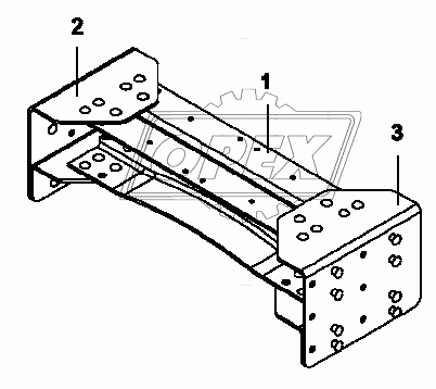 2801G-K0903 Четвертая поперечина