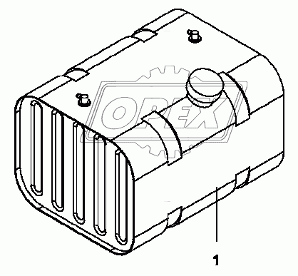 1101F-K0903 Топливный бак