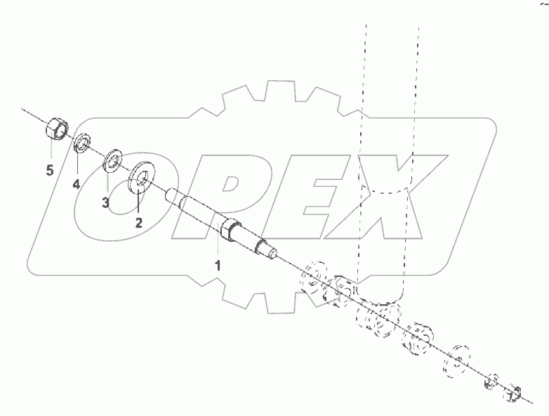 29Е56 Крепление амортизатора