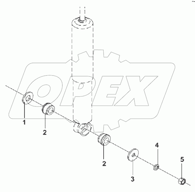 29Е56 Крепление амортизатора