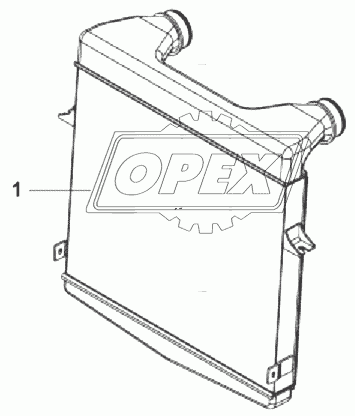 11E56 Промежуточный охладитель воздуха