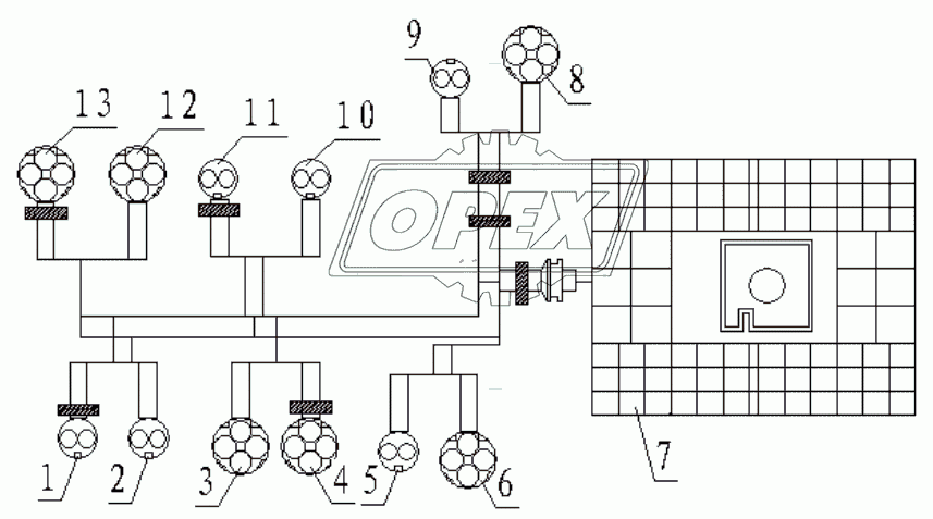 37ZXC05-24560 Пучок проводов датчика ABS