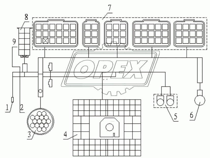 37ZXC05-24011 Пучок проводов контрольной лампы ABS