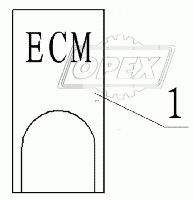 3750210-E56 Клавиша диагностики ECM
