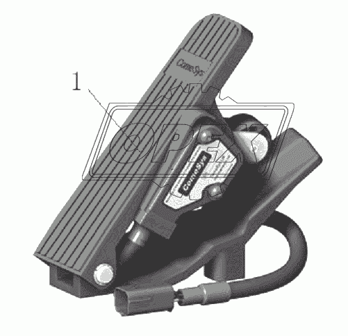 EF2-4G12 Электронная педаль акселератора
