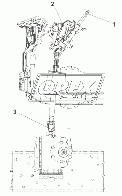 3404A-C0100 Привод рулевого механизма