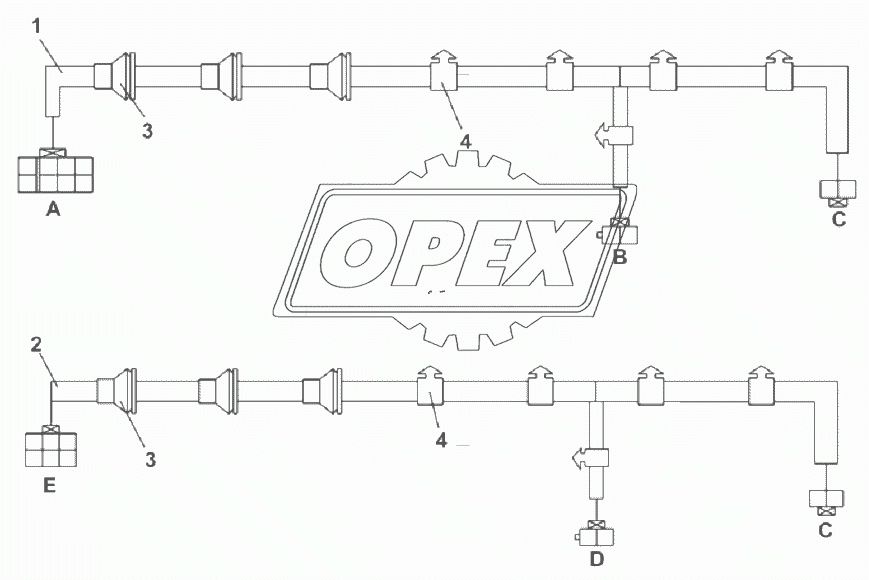 3724J-C0103 Пучки проводов дверей