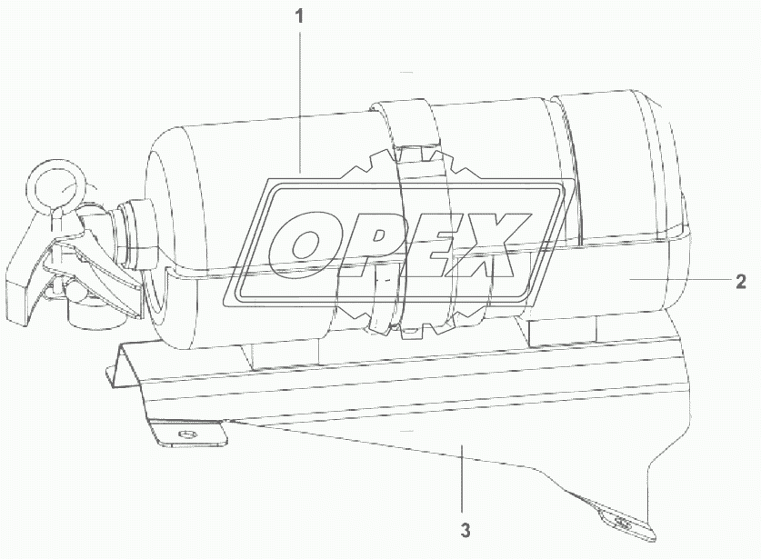 3910A-C0100 Огнетушитель