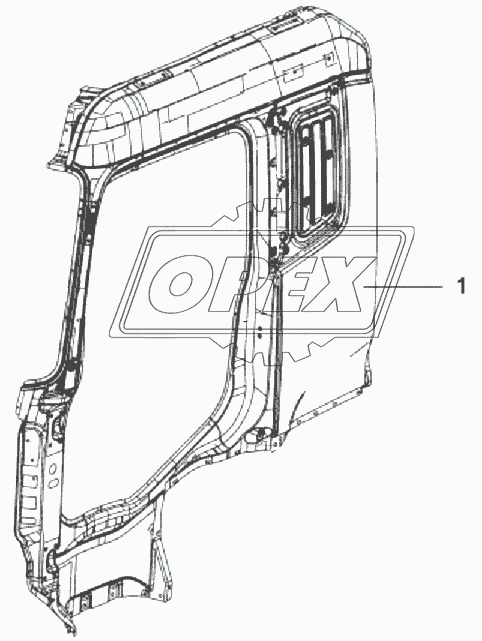 5401A-C0100 Левая боковина