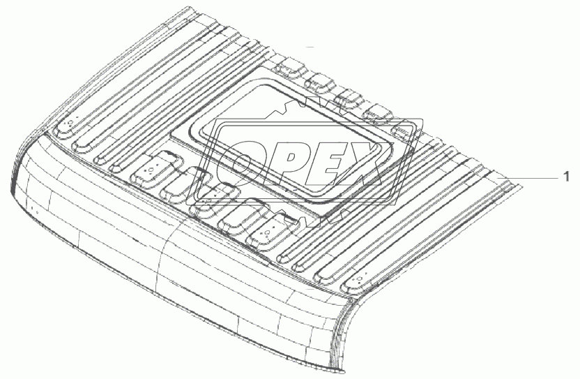 5701A-C0104 Крыша кабины
