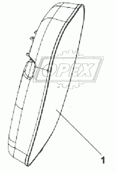 8220A-C0100 Наружное зеркало бокового обзора