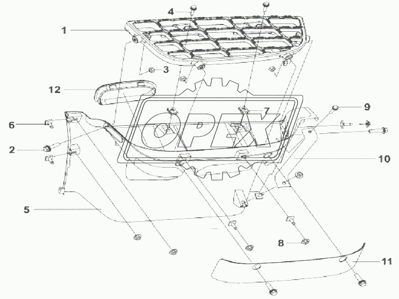 8405B-C0102 Правая подножка кабины