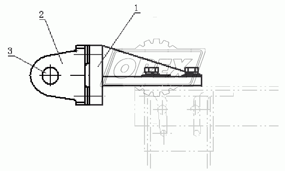 28E56 Передняя буксирная петля