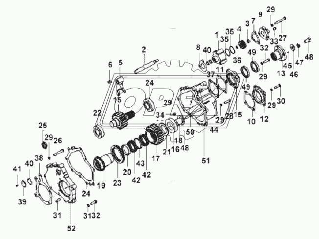 QH7 Power Takeoff Assembly