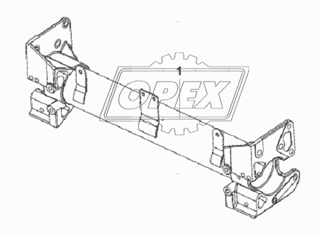 Cross Beam Subassembly Front