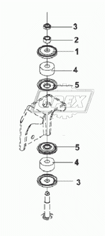 Vibration Damper Upper Pin & Fastener