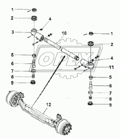 Tie Rod Subassembly