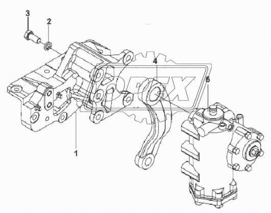 Monoblock Power Steering Gear Assembly