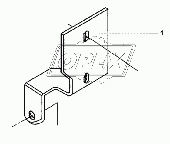 Relay Installation Bracket Subassembly