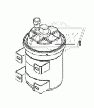 Power Steering Oil Reservoir Subassembly