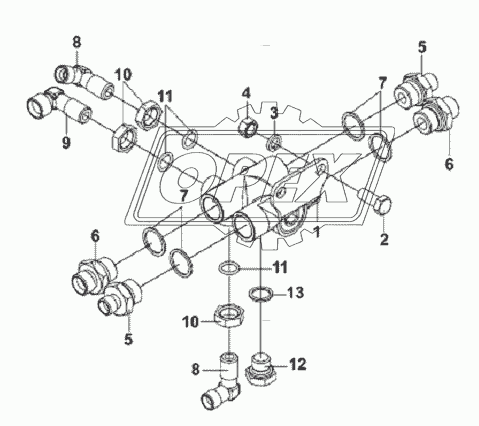 One Way Valve Subassembly