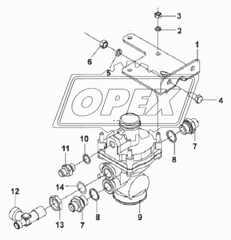 Load Apportioning Valve Subassembly