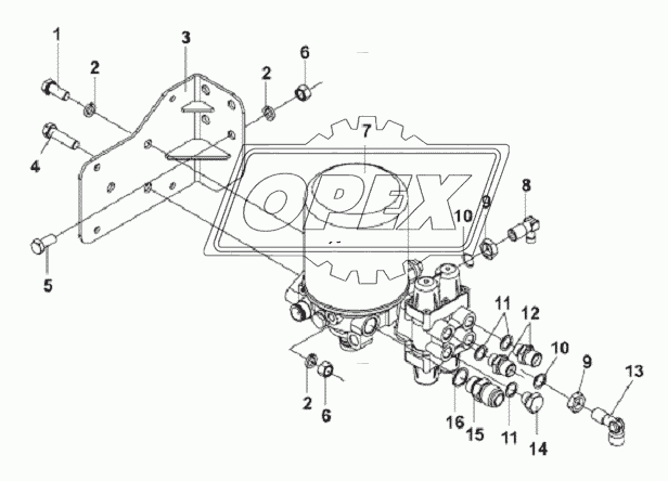 Air Drier Subassembly