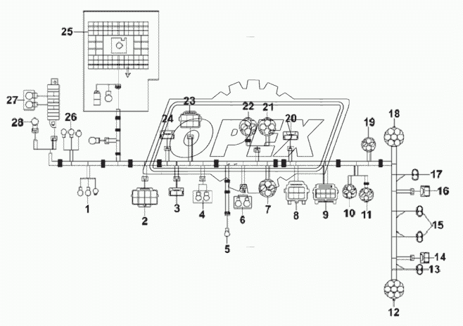 Vehicle Frame Harness Subassembly