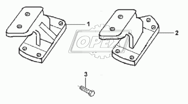 Engine Front Suspension Bracket Subassembly