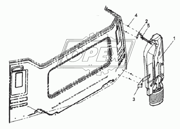 Air Inlet Pipe Subassembly-Cab