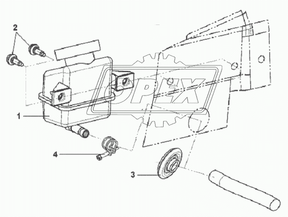 Oil Storage Tank Subassembly