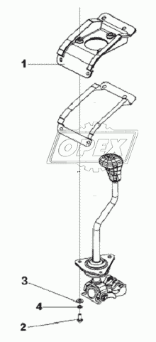 Gearbox Control Bracket