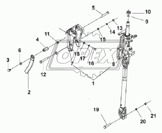 Steering Drive Subassembly