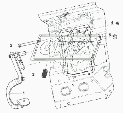 Brake Pedal Subassembly