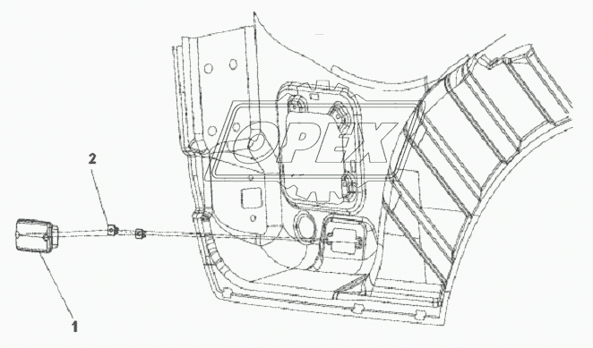 Step Lamp Subassembly