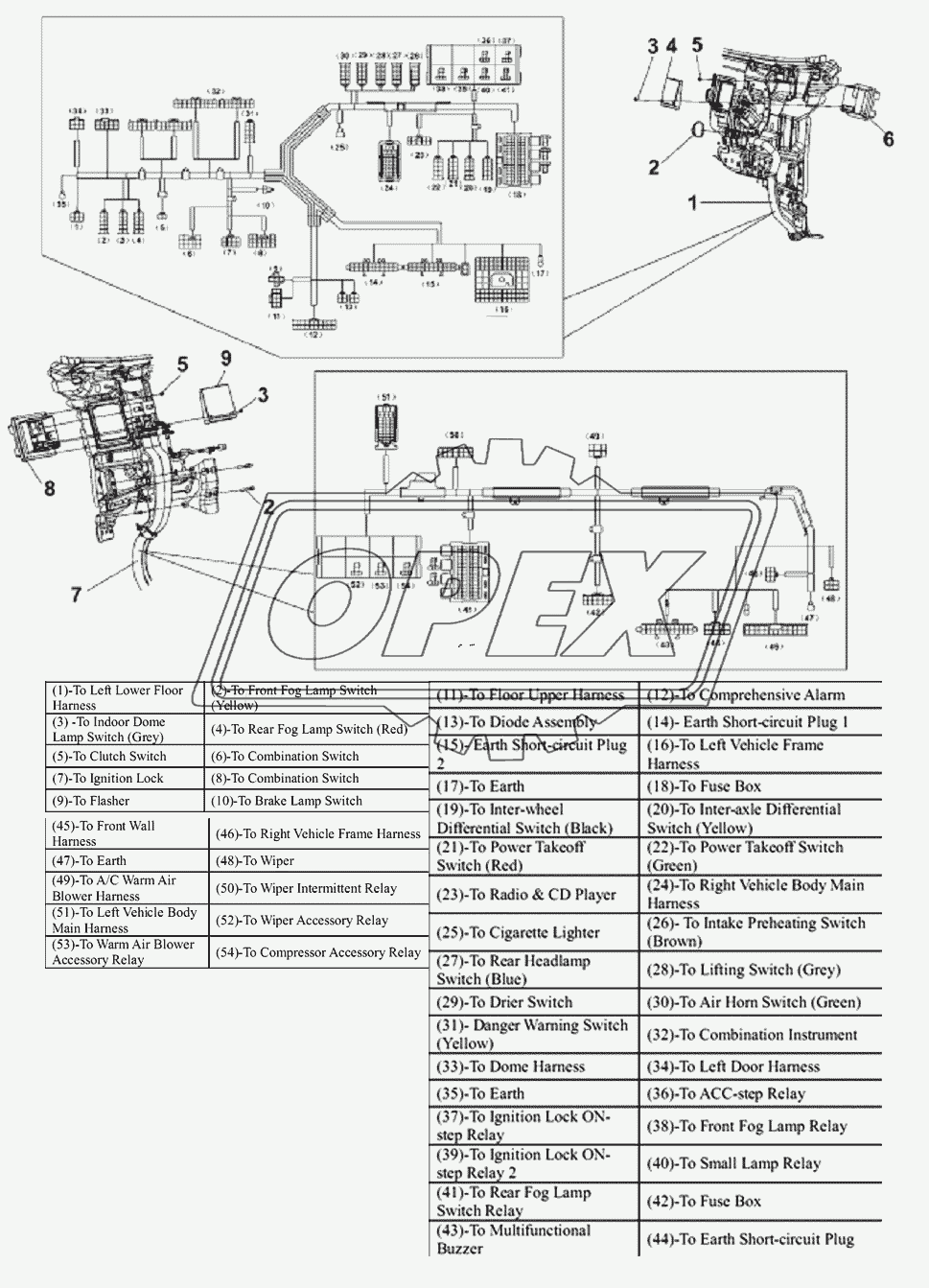 Cab Harness Subassembly