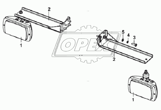 Front Fog Lamp Subassembly