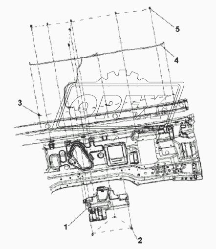 Windscreen Washer Subassembly