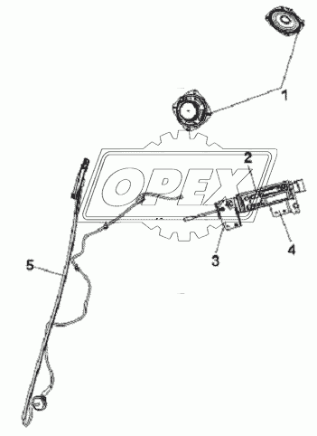 Radio & CD Player Subassembly