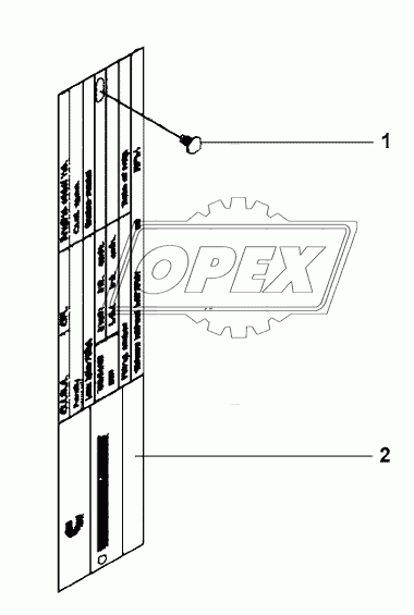 Nameplate Subassembly