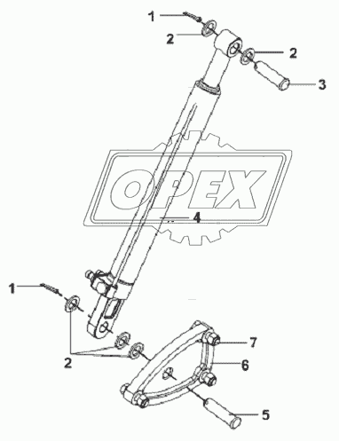 Tilt Cylinder Subassembly