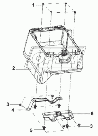 Passenger Side Glove Box Subassembly