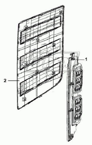 Right Side Wall Window Subassembly