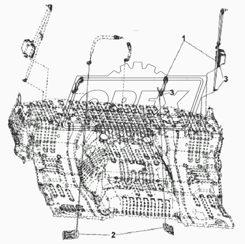 Passenger Seat Belt Subassembly