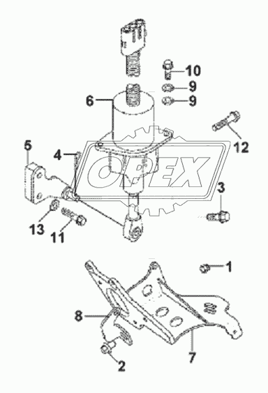 Fuel Cut Solenoid Valve Subassembly