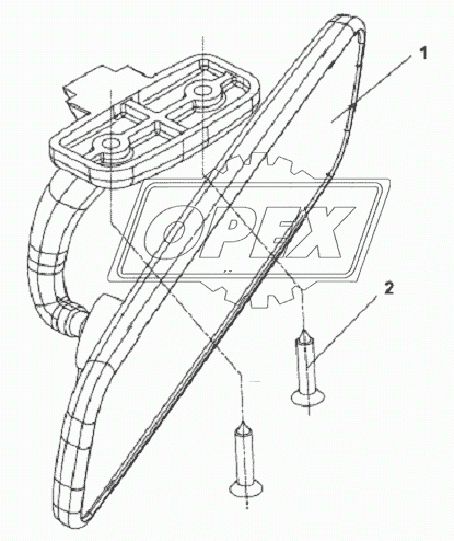 Interior Rearview Mirror Subassembly