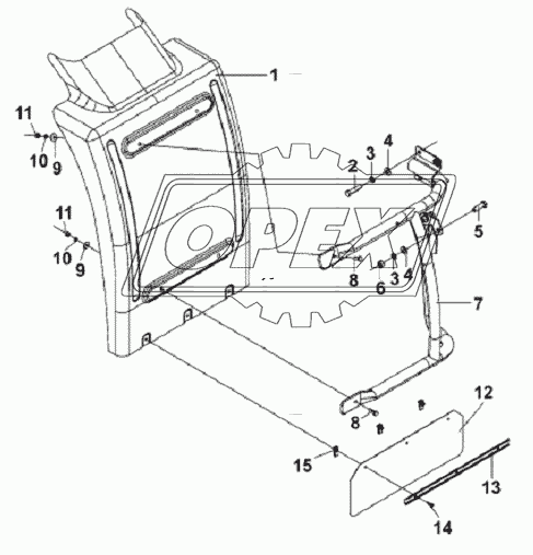 Rear Right Fender Subassembly