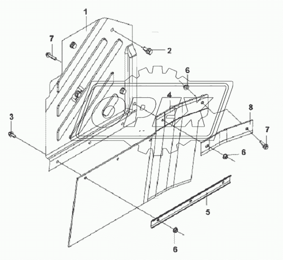 Front Right Fender Subassembly