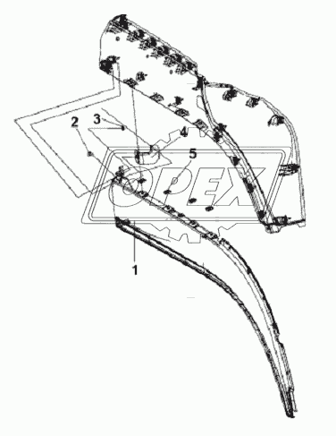 Right Wheel Cover Subassembly - Complete Vehicle