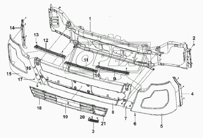 Front Bumper Subassembly